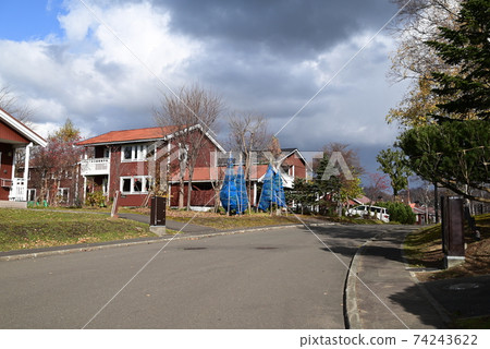 Scandinavian cityscape 74243622