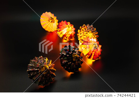 Origami Japanese umbrella Origami Japanese umbrella 74244421