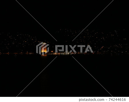 霍巴特海港夜景 霍巴特海港夜景 74244616