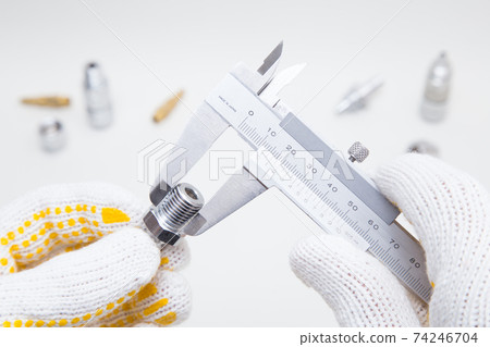 Measurement inspection image of parts 74246704