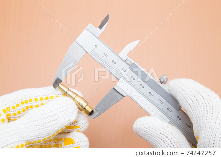 零件的測量檢查圖像 74247257