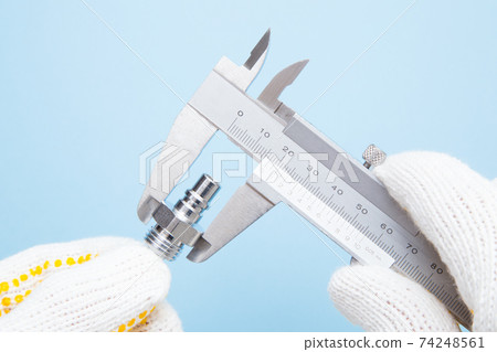 Measurement inspection image of parts Measurement inspection image of parts 74248561
