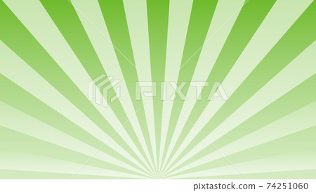 集中線射線綠色16：9 74251060