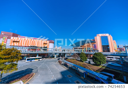 日本神奈川縣城市景觀,例如海老名站前 日本神奈川縣城市景觀,例如海老名站前 74254653