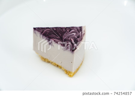 [Dessert] Blueberry cheesecake 74254857