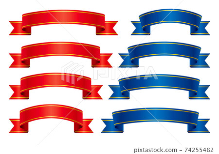 Ribbon frame 01 - Stock Illustration [74255482] - PIXTA