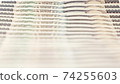 Alignment of 10,000 yen bills 74255603