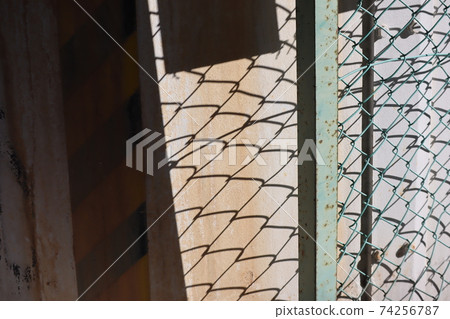 The Shadow Of Fence On Concrete Wall Stock Photo 74256787 Pixta - Building A Concrete Wall Fence The Shadow Of Fence On Concrete Wall Stock Photo 74256787 Pixta - Building A Concrete Wall Fence