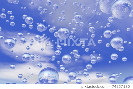 水 泡泡 泡沫 74257180