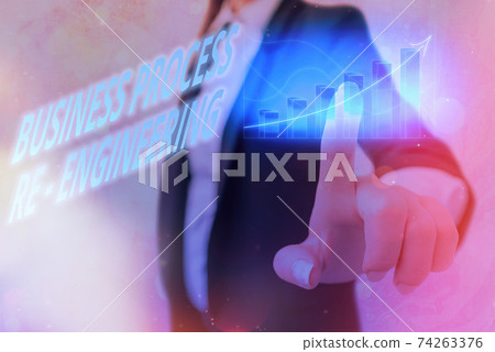 Text sign showing Business Process Re Engineering Text sign showing Business Process Re Engineering 74263376