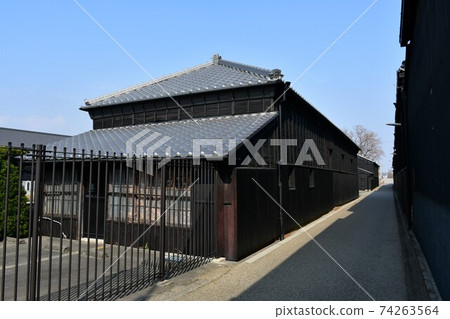 冬天的半田運河附近 冬天的半田運河附近 74263564