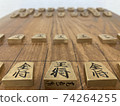 Looking at the beginning of the battle from the shogi king 74264255