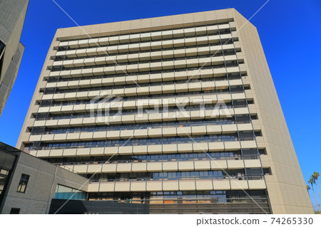 [Tokushima Prefecture] Tokushima City Hall in fine weather 74265330