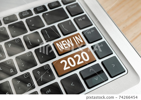 Conceptual hand writing showing New In 2020 Conceptual hand writing showing New In 2020 74266454