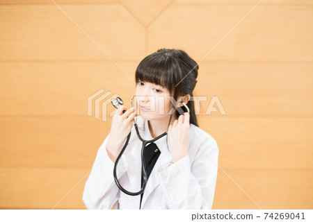 Tired healthcare professional 74269041