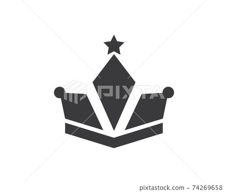 royal crown logo icon vector illustration 74269658