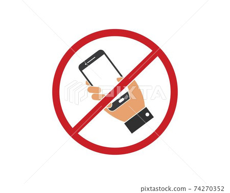 no cell phone,mobile phone prohibited illustration no cell phone,mobile phone prohibited illustration 74270352
