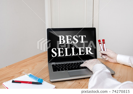Writing note showing Best Seller. Business photo Writing note showing Best Seller. Business photo 74270815