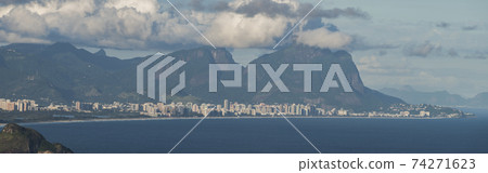 view of Rio De Janeiro from above. 74271623