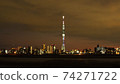 A radio tower standing calmly in the city of Tokyo Dusk scenery of Tokyo Sky Tree, which boasts the highest height in the world A radio tower standing calmly in the city of Tokyo Dusk scenery of Tokyo Sky Tree, which boasts the highest height in the world 74271722