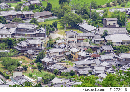 Image of a village in Nantan City, Kyoto 74272448