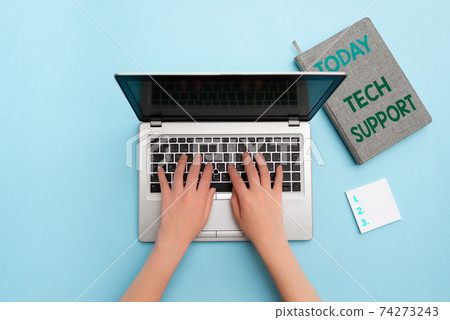 Word writing text Tech Support. Business concept Word writing text Tech Support. Business concept 74273243