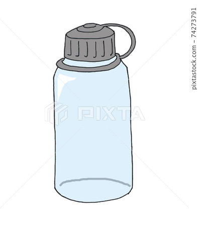 Transparent plastic bottle 74273791