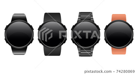 Smartwatch device vector design illustration isolated on white background Smartwatch device vector design illustration isolated on white background 74280869