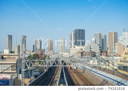 Cityscape Tokyu Line and Musashi Kosugi Tower Condominiums Nakahara Ward, Kawasaki City, Kanagawa Prefecture Cityscape Tokyu Line and Musashi Kosugi Tower Condominiums Nakahara Ward, Kawasaki City, Kanagawa Prefecture 74281816