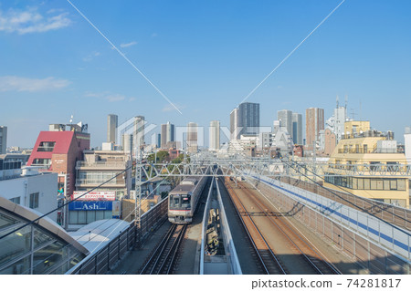 Cityscape Tokyu Line and Musashi Kosugi Tower Condominiums Nakahara Ward, Kawasaki City, Kanagawa Prefecture Cityscape Tokyu Line and Musashi Kosugi Tower Condominiums Nakahara Ward, Kawasaki City, Kanagawa Prefecture 74281817