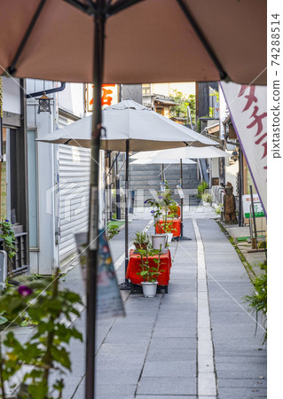 Bessho Onsen in summer, Kitamuki Kannon approach (Ueda City) 74288514