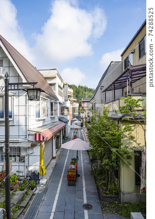 Bessho Onsen in summer, Kitamuki Kannon approach (Ueda City) Bessho Onsen in summer, Kitamuki Kannon approach (Ueda City) 74288525