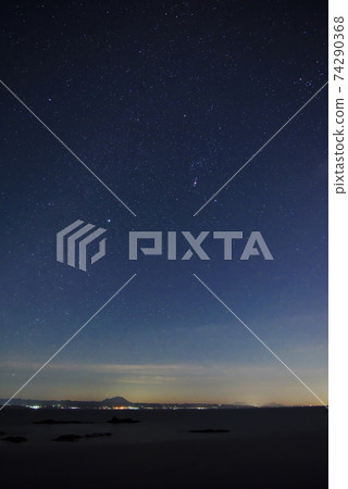 冬季星座和Canopus：島根縣出雲市 74290368