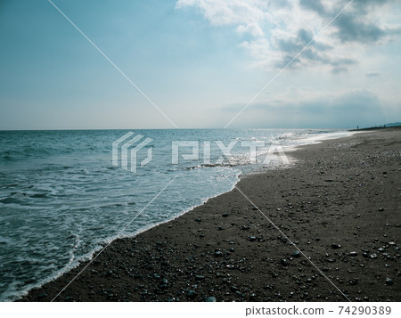 Calm sea in autumn, Oiso Town, September 74290389