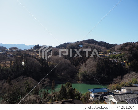 Kanagawa Prefecture Lake Sagami's natural scenery Kanagawa Prefecture Lake Sagami's natural scenery 74291204