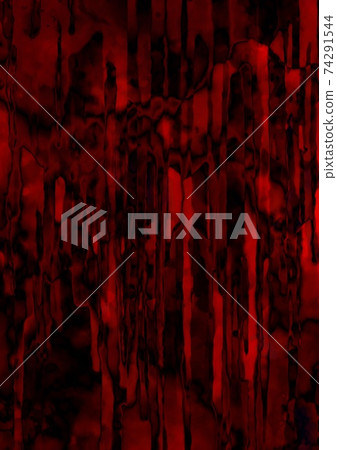 A horror textured background of red and black that hangs down A horror textured background of red and black that hangs down 74291544