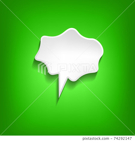 Vector comic speech bubble on color background. Isolated colorful banner, empty paper shape. Cartoon flat illustration for chat. Template frame. Hand draw style, dialog cloud. Vector comic speech bubble on color background. Isolated colorful banner, empty paper shape. Cartoon flat illustration for chat. Template frame. Hand draw style, dialog cloud. 74292147