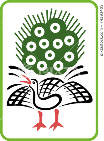 One search mahjong tiles illustration icon One search mahjong tiles illustration icon 74293405