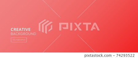 Colorful coral pink gradient abstract banner background Colorful coral pink gradient abstract banner background 74293522