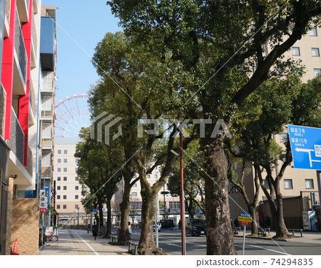 鹿兒島中央車站西側的風景 鹿兒島中央車站西側的風景 74294835