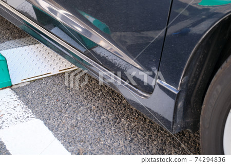 Image material of car coin parking 74294836