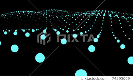 Rippling light background Illuminations particles Rippling light background Illuminations particles 74295009