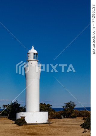 Lighthouse (blue background) 74296158