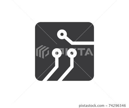 circuit board line,cpu,chip icon logo illustration vector circuit board line,cpu,chip icon logo illustration vector 74296346