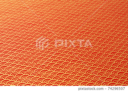 青海波浪紅金 青海波浪紅金 74296507