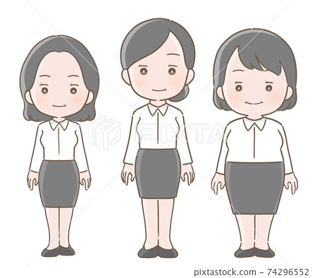 Female illustration Female illustration 74296552