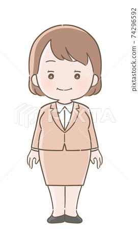女性的插圖 女性的插圖 74296592