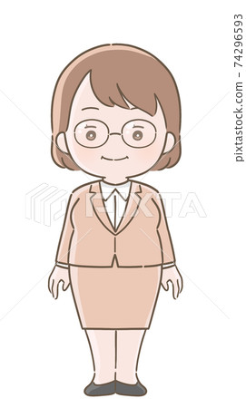 女性的插圖 女性的插圖 74296593