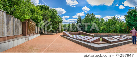Memorial of the Great Patriotic War in Svyatogorsk, Ukraine 74297947