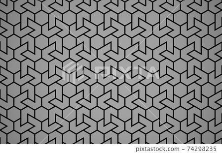 The geometric pattern with lines. Seamless vector - Stock Illustration ...